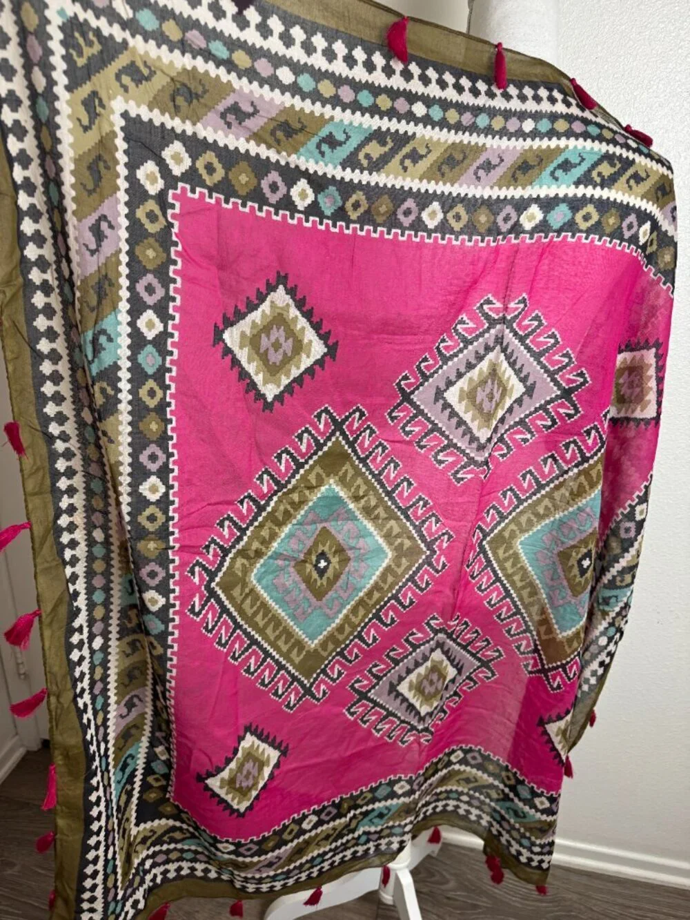 Lightweight Cotton Scarf 41 x 41